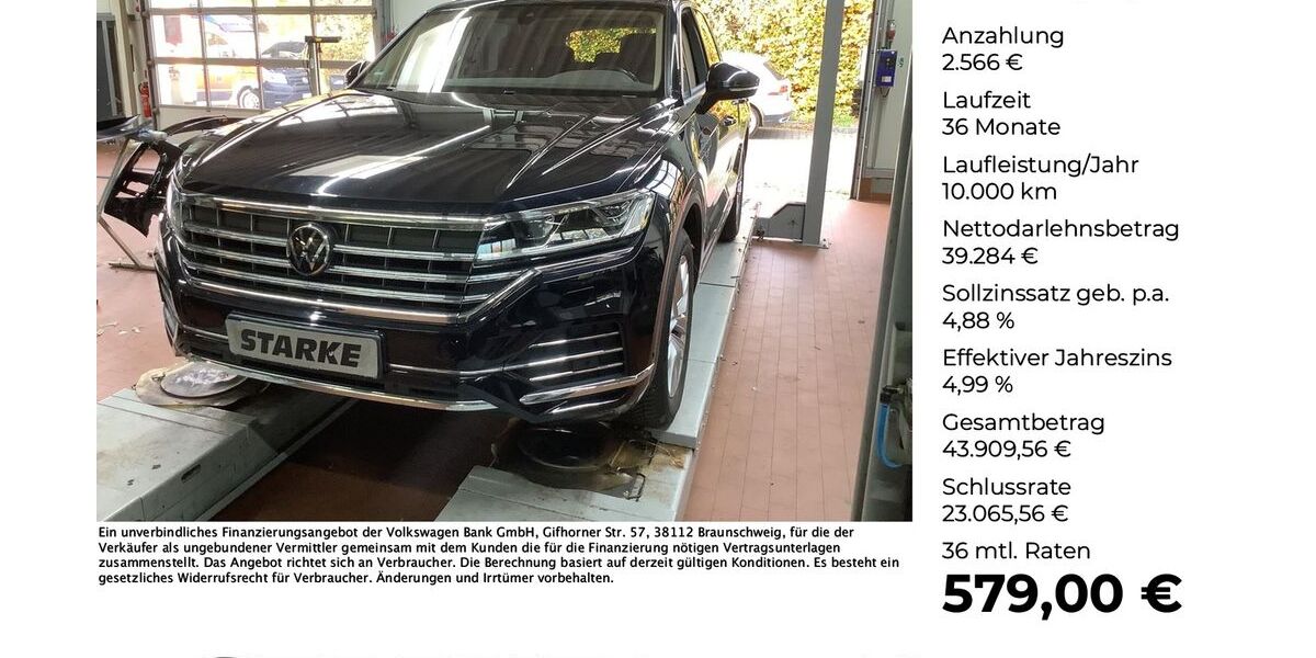 VW Touareg 67.333 km 41.850 &euro; Ibbenbüren 49477