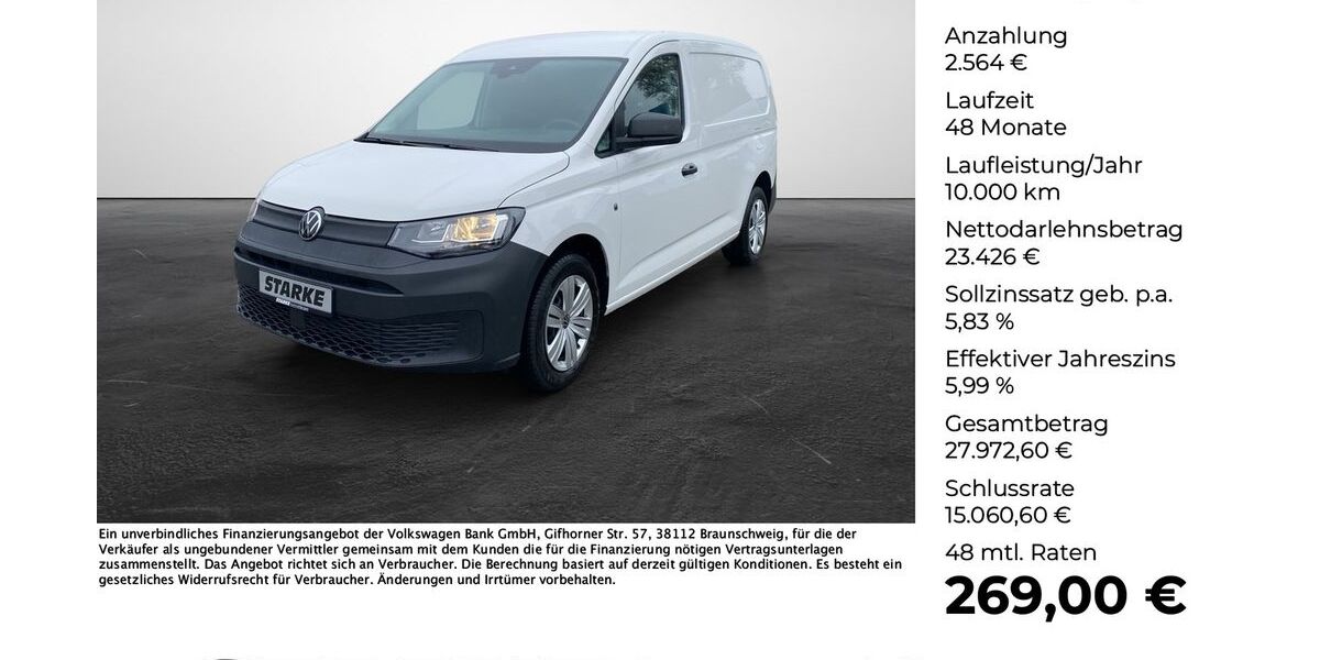 VW Caddy Maxi 11.807 km 24.985 &euro; Lotte 49504