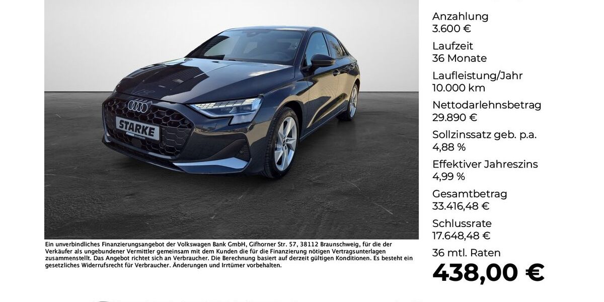 Audi A3 16.127 km 32.990 &euro; Wallenhorst 49134