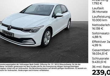 VW Golf 125.283 km 17.930 &euro; Georgsmarienhütte (Osnabrück) 49124