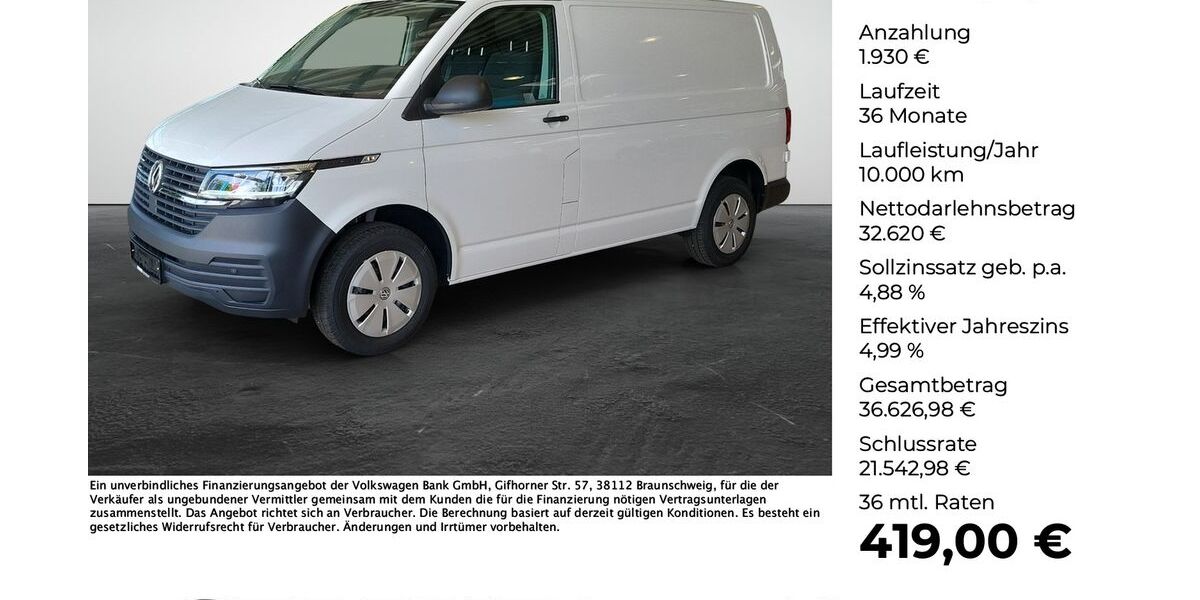 VW T6 andere 3.000 km 34.150 &euro; Ibbenbüren 49477