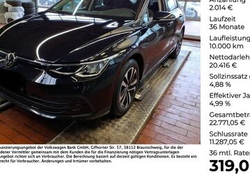 VW Golf 76.653 km 22.430 &euro; Osnabrück 49078