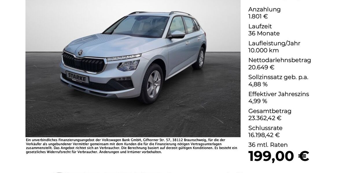 Skoda Kamiq 16.763 km 22.450 &euro; Osnabrück 49084
