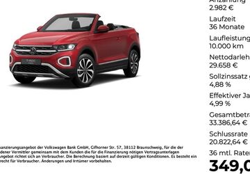 VW T-Roc 5.599 km 31.970 &euro; Ibbenbüren 49477