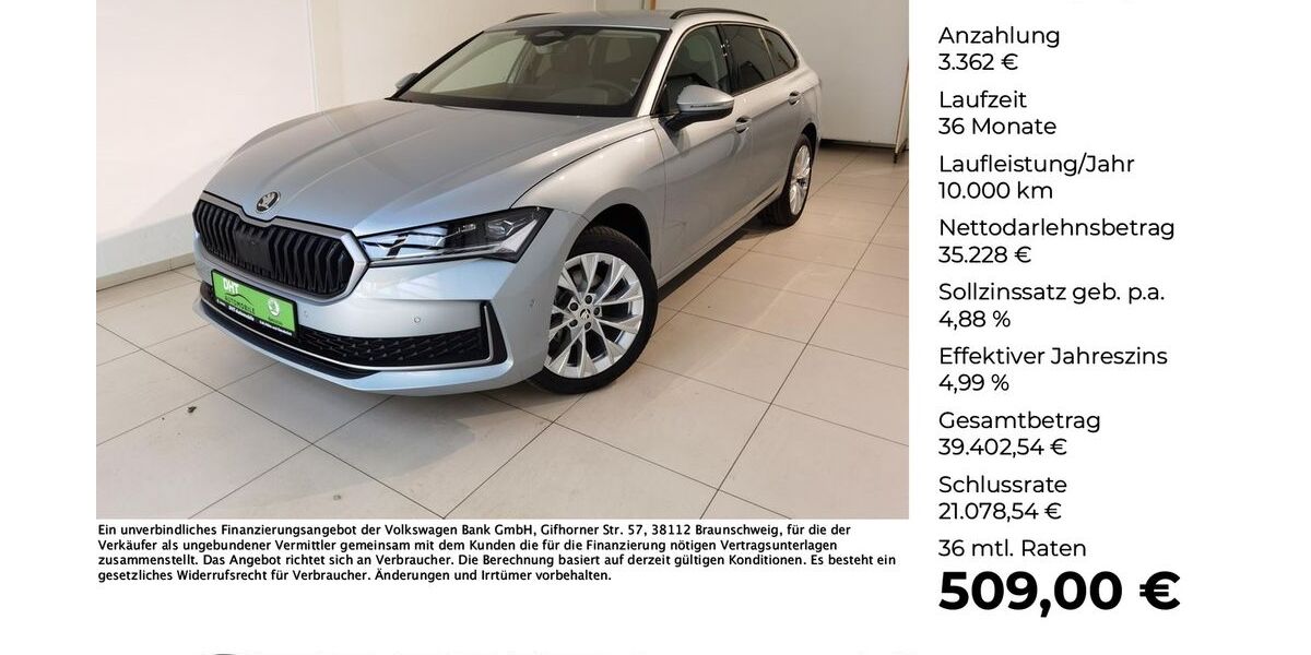Skoda Superb 23.389 km 36.690 &euro; Georgsmarienhütte 49124