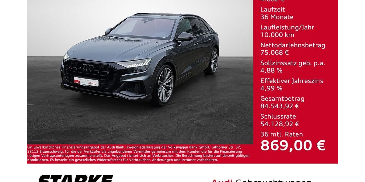 Audi SQ8 88.703 km 78.940 &euro; Osnabrück 49080