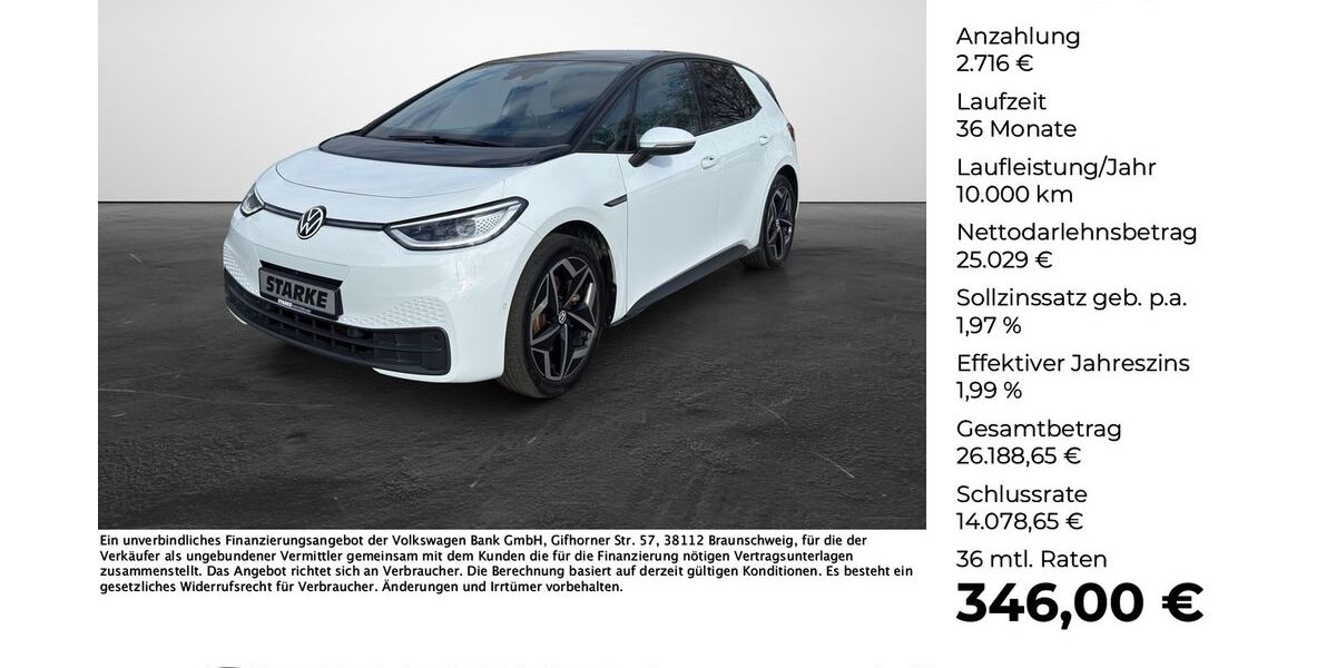 VW ID.3 46.763 km 27.745 &euro; Osnabrück 49078