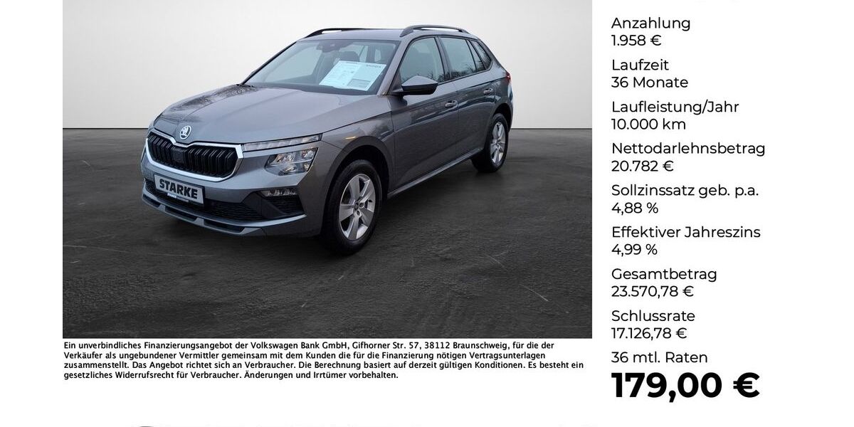 Skoda Kamiq 15.154 km 22.640 &euro; Osnabrück 49084