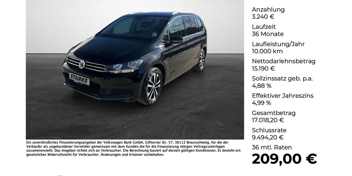 VW Touran 123.327 km 18.430 &euro; Georgsmarienhütte (Osnabrück) 49124