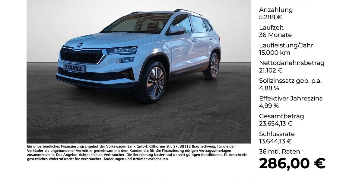 Skoda Karoq 77.724 km 25.880 &euro; Versmold 33775