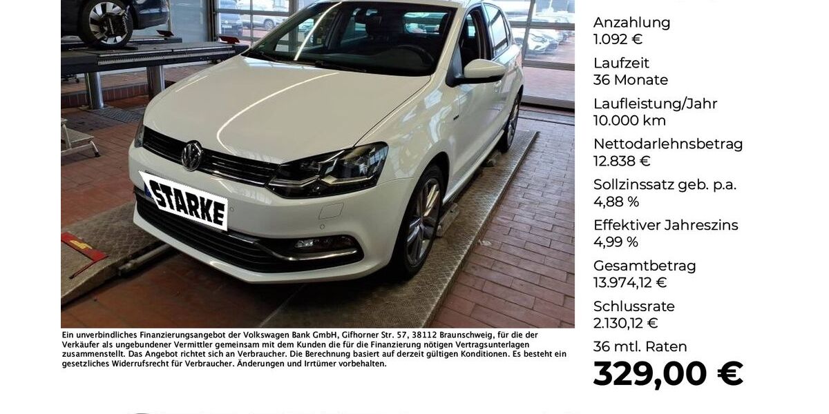 VW Polo 83.913 km 13.930 &euro; Osnabrück 49078