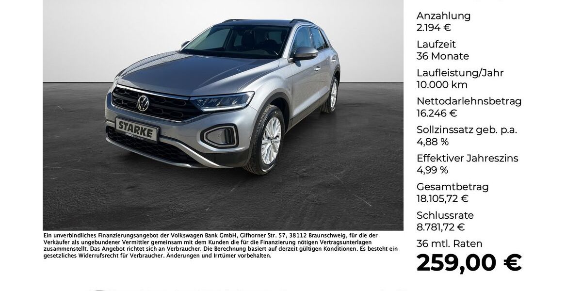 VW T-Roc 63.207 km 18.440 &euro; Georgsmarienhütte (Osnabrück) 49124