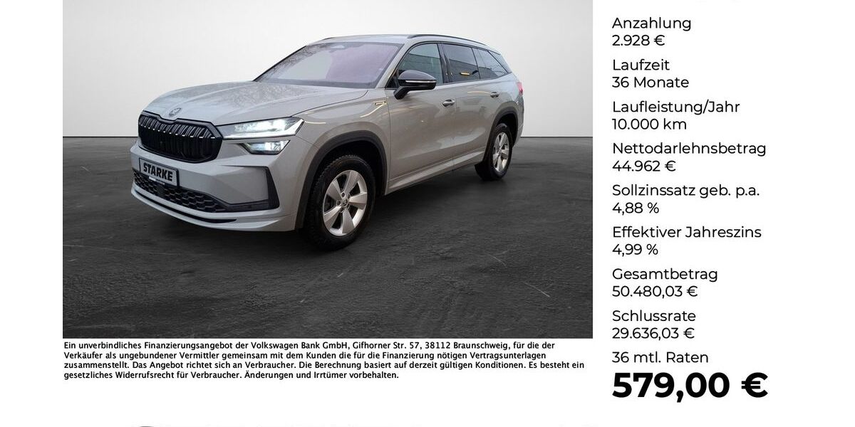 Skoda Kodiaq 7.500 km 46.990 &euro; Osnabrück 49084