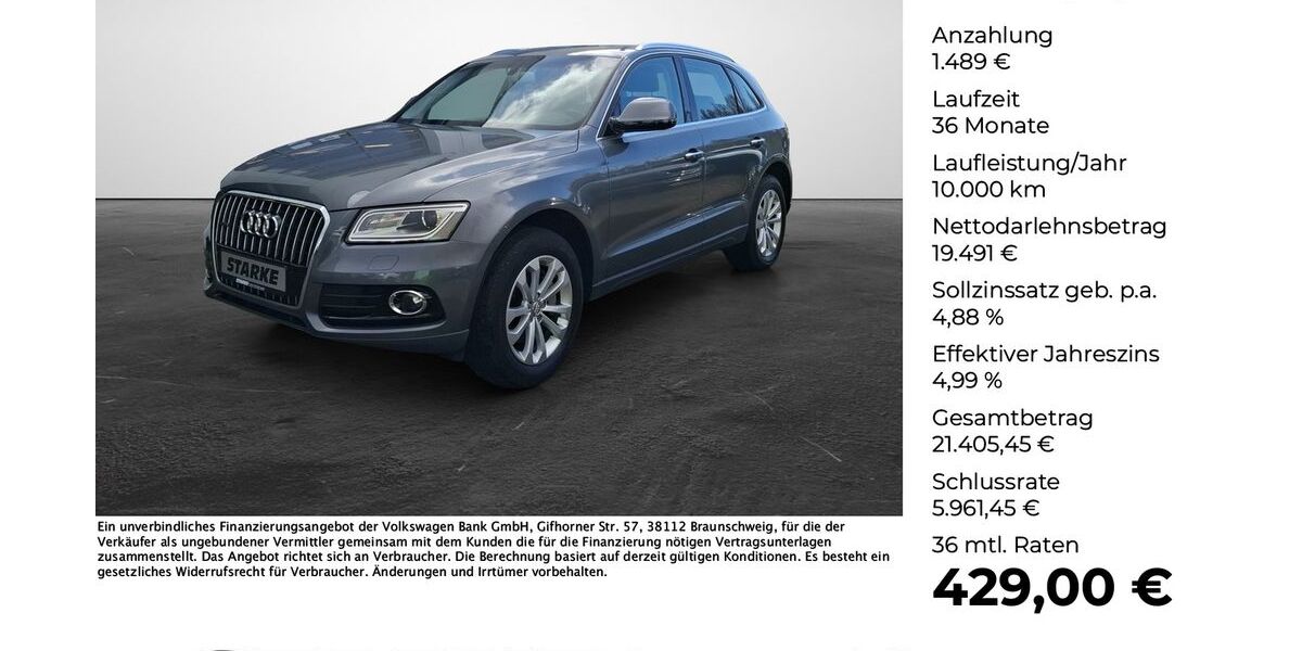 Audi Q5 124.616 km 20.980 &euro; Osnabrück 49084