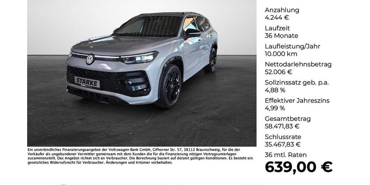 VW Tayron 8.000 km 55.980 &euro; Ibbenbüren 49477