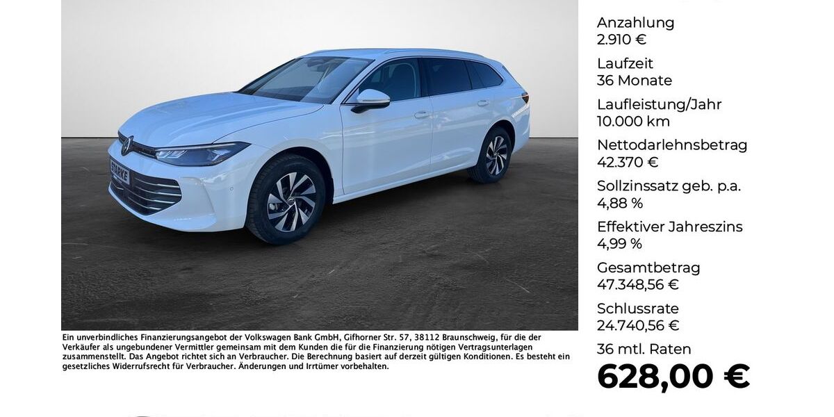 VW Passat Variant 6.000 km 44.330 &euro; Osnabrück 49078