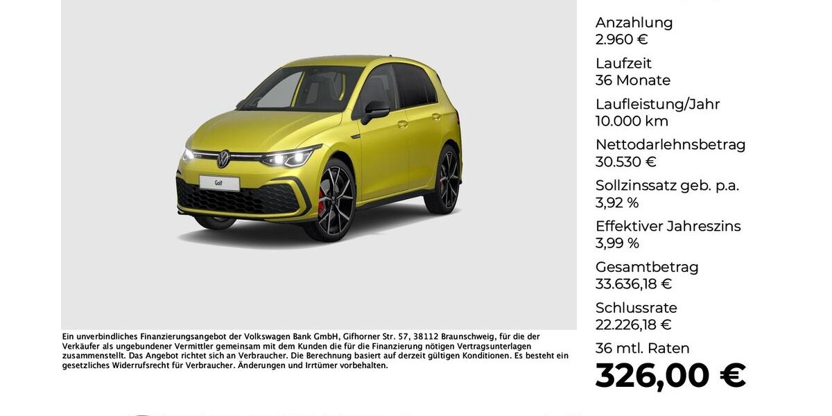 VW Golf 27.013 km 33.490 &euro; Osnabrück 49078