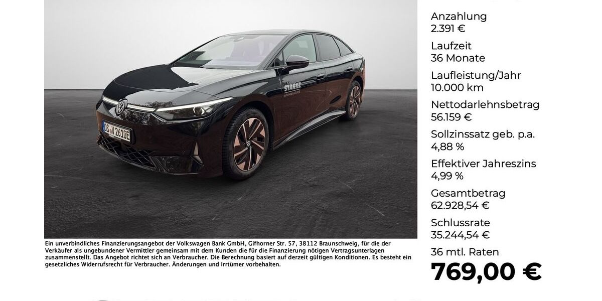 VW ID.7 4.500 km 58.550 &euro; Osnabrück 49078