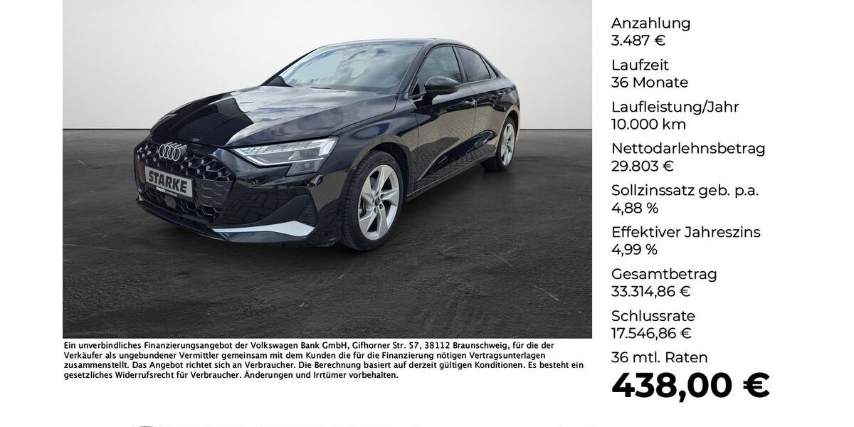 Audi A3 18.116 km 32.890 &euro; Wallenhorst 49134