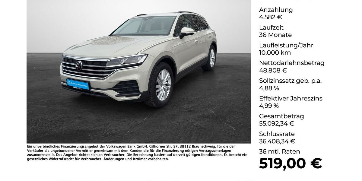 VW Touareg 24.745 km 52.550 &euro; Osnabrück 49078