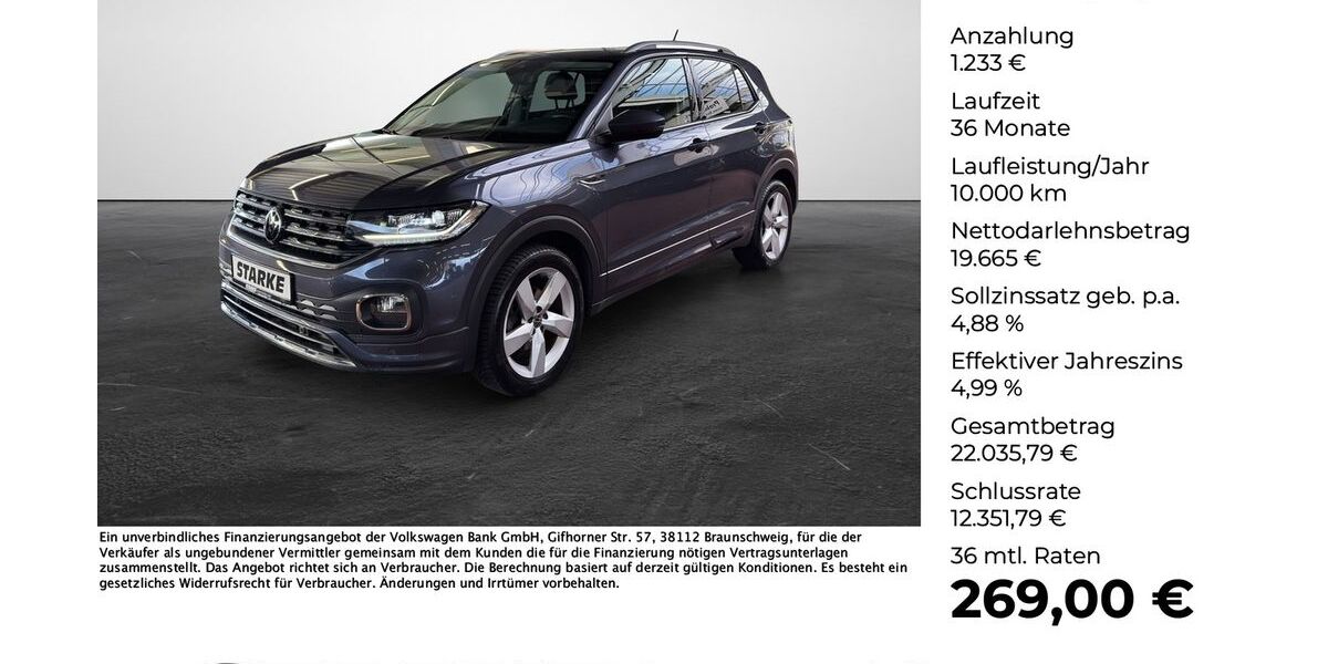 VW T-Cross 62.896 km 20.898 &euro; Osnabrück 49078