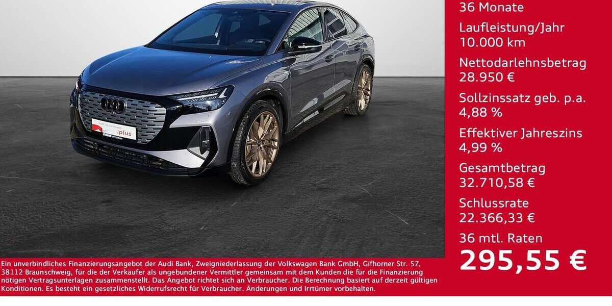 Audi Q4 e-tron 64.156 km 33.950 &euro; Osnabrück 49080