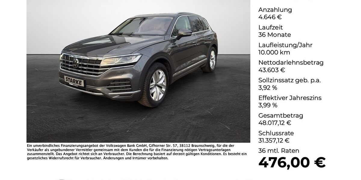 VW Touareg 39.834 km 47.750 &euro; Osnabrück 49078
