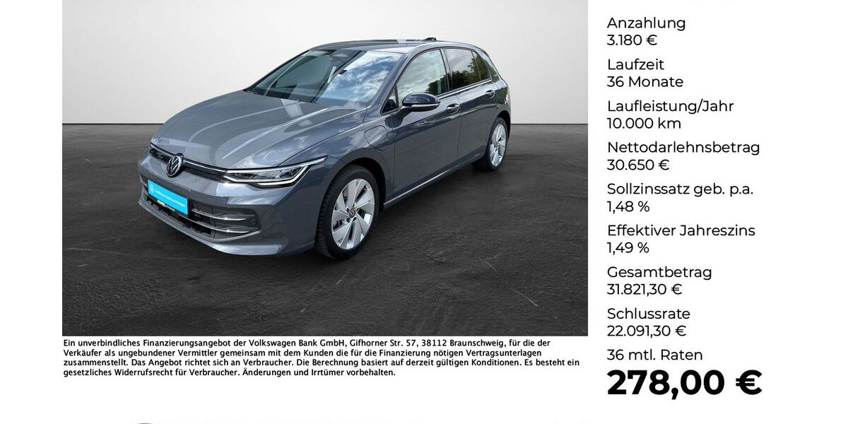 VW Golf 5.392 km 33.830 &euro; Osnabrück 49078