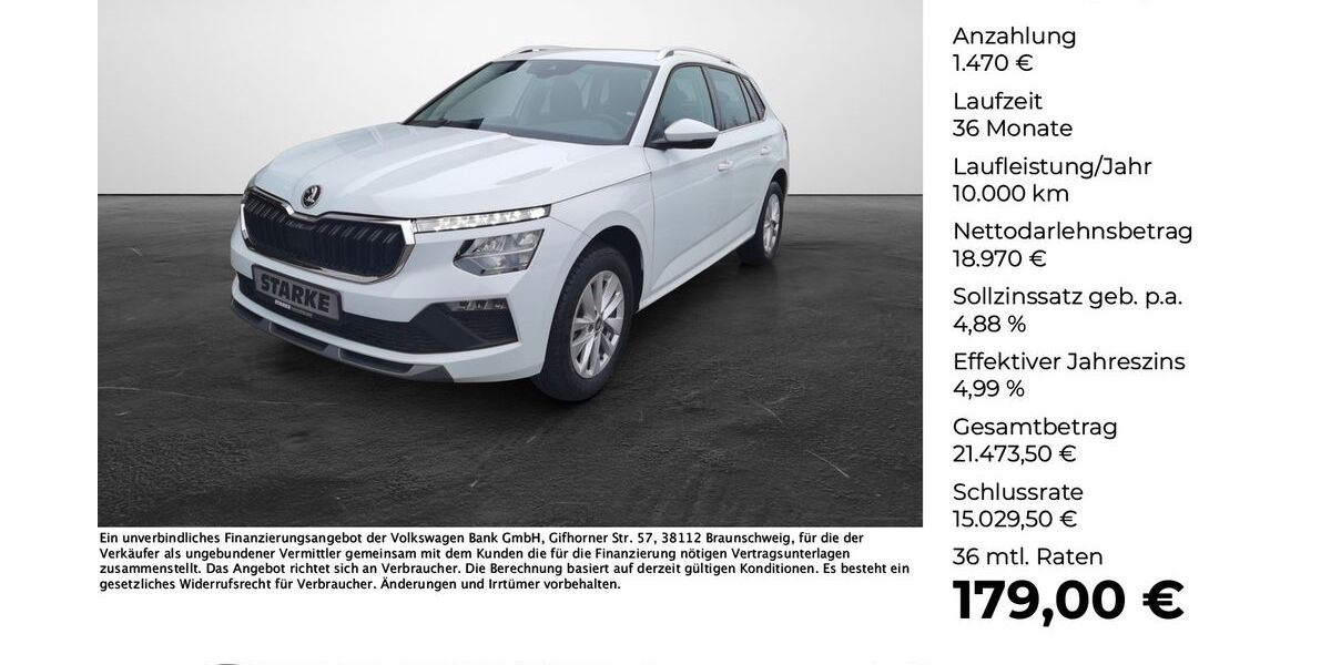 Skoda Kamiq 8.771 km 20.440 &euro; Georgsmarienhütte 49124