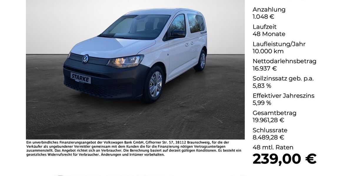 VW Caddy 110.589 km 17.985 &euro; Lotte 49504