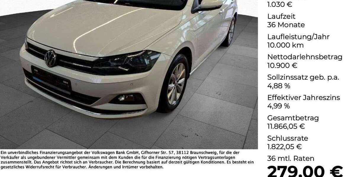VW Polo 100.826 km 11.930 &euro; Osnabrück 49078
