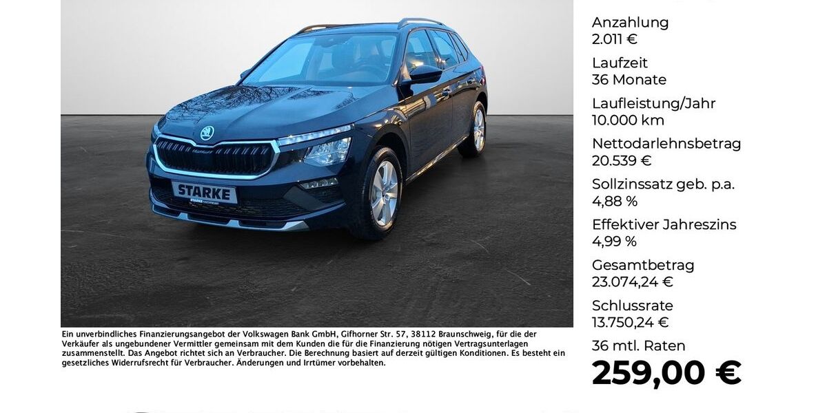 Skoda Kamiq 20.732 km 22.550 &euro; Osnabrück 49084