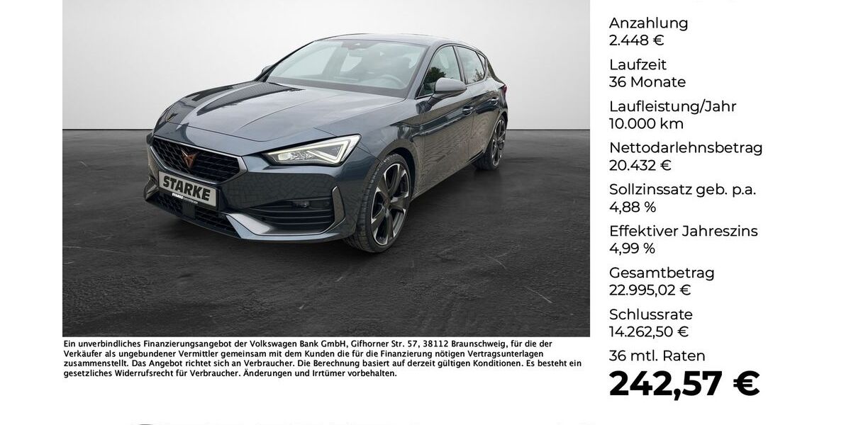 Cupra Leon 51.889 km 22.880 &euro; Georgsmarienhütte (Osnabrück) 49124