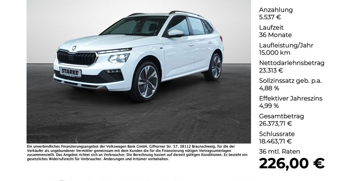 Skoda Kamiq 6.545 km 28.850 &euro; Versmold 33775