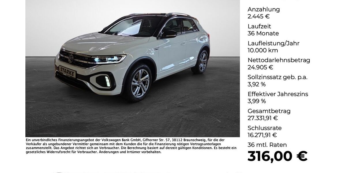 VW T-Roc 43.544 km 27.350 &euro; Lengerich 49525