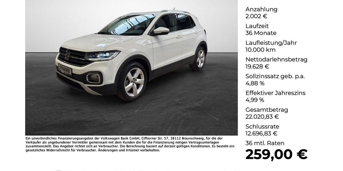VW T-Cross 11.106 km 21.440 &euro; Osnabrück 49078