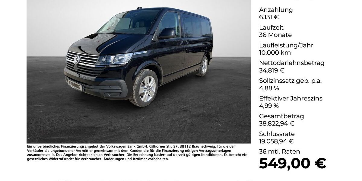 VW T6 Multivan 94.249 km 40.950 &euro; Georgsmarienhütte (Osnabrück) 49124