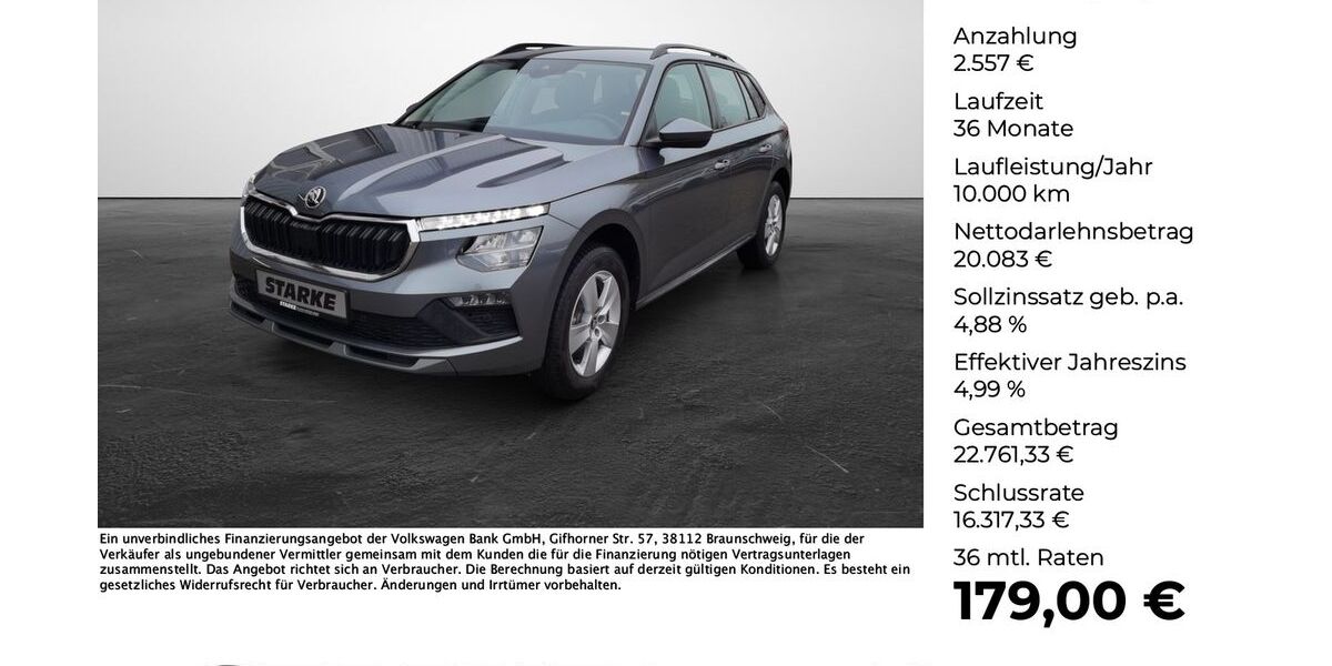 Skoda Kamiq 15.395 km 22.640 &euro; Georgsmarienhütte 49124