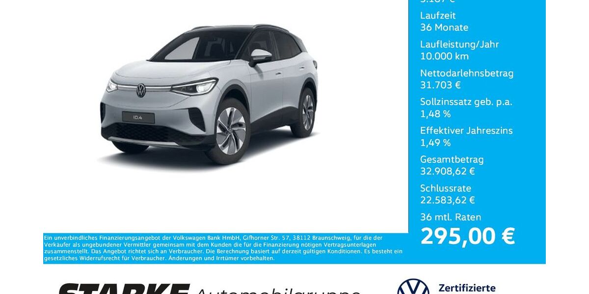 VW ID.4 7.022 km 34.890 &euro; Ibbenbüren 49477