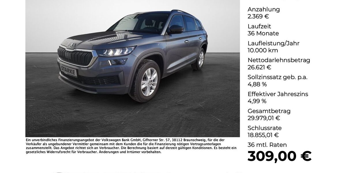 Skoda Kodiaq 67.644 km 28.990 &euro; Osnabrück 49084