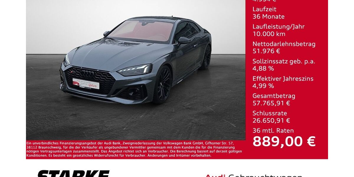 Audi RS5 95.848 km 56.930 &euro; Osnabrück 49080