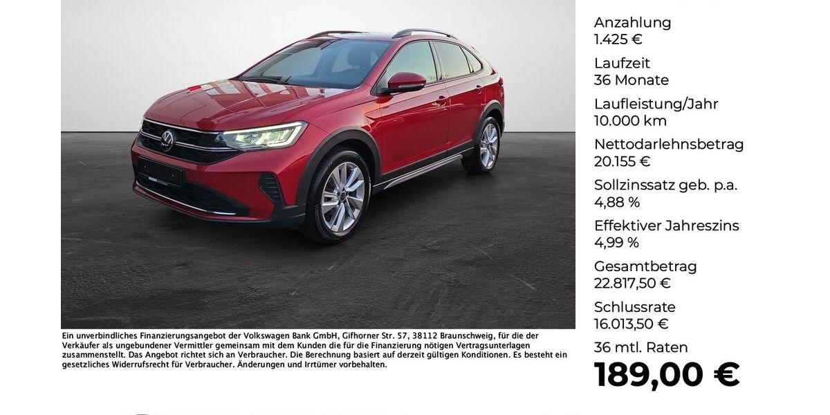 VW Taigo 15.444 km 21.580 &euro; Lengerich 49525