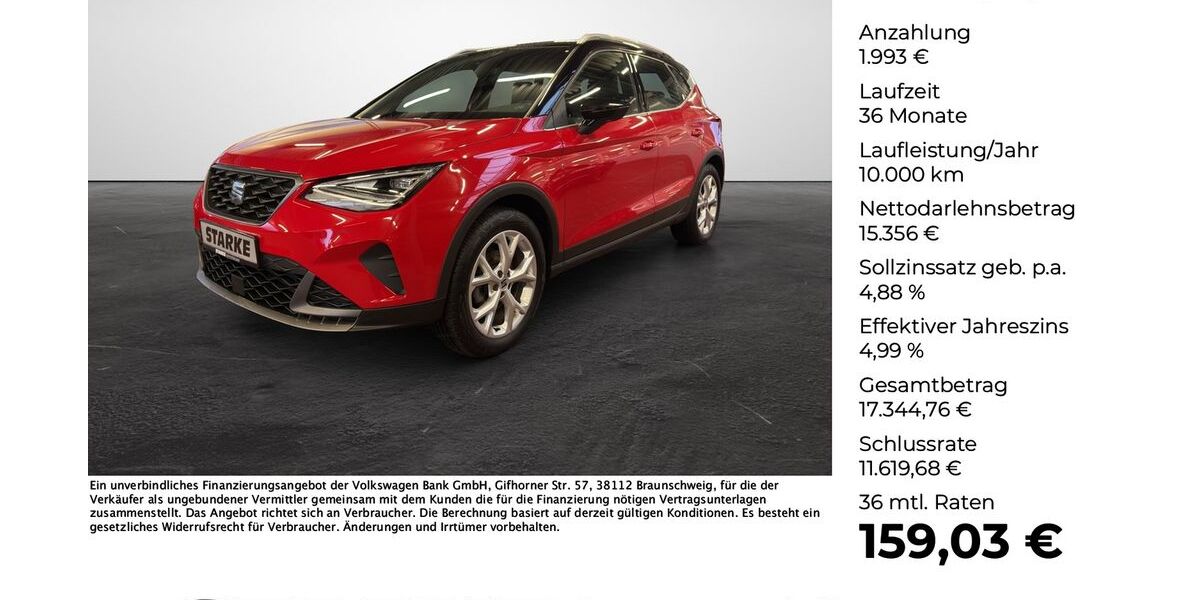 Seat Arona 19.998 km 16.980 &euro; Osnabrück 49078