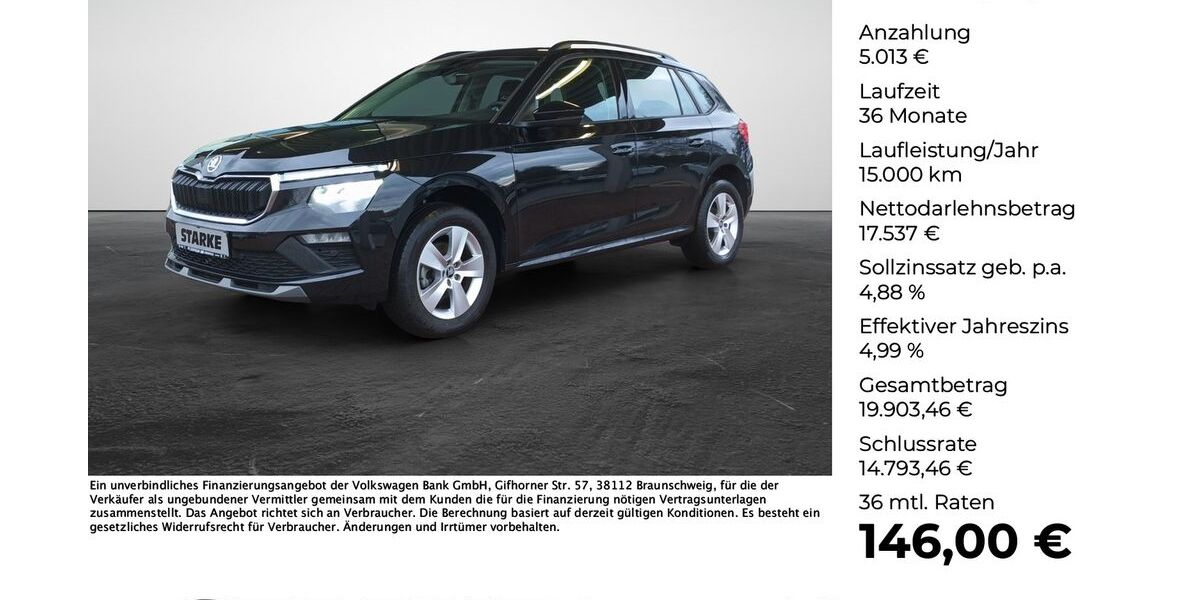 Skoda Kamiq 15.150 km 22.550 &euro; Versmold 33775