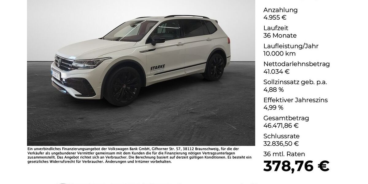 VW Tiguan Allspace 14.054 km 45.989 &euro; Georgsmarienhütte (Osnabrück) 49124