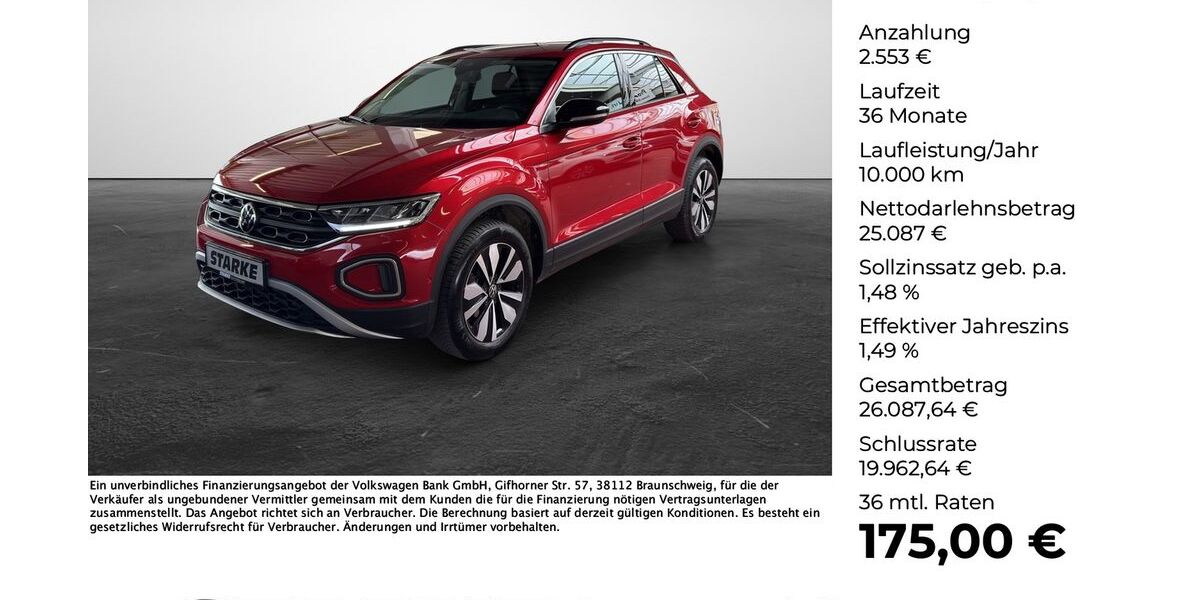 VW T-Roc 6.141 km 27.640 &euro; Osnabrück 49078