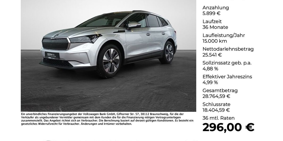 Skoda Enyaq 8.569 km 31.440 &euro; Versmold 33775