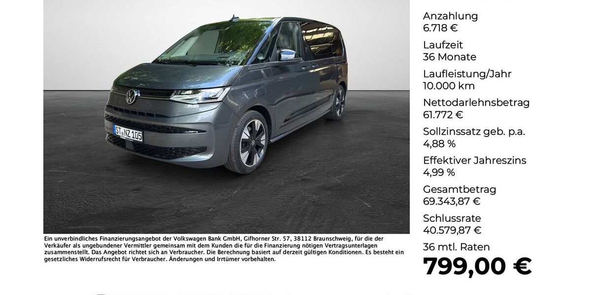 VW T7 Multivan 32.244 km 68.490 &euro; Lotte 49504