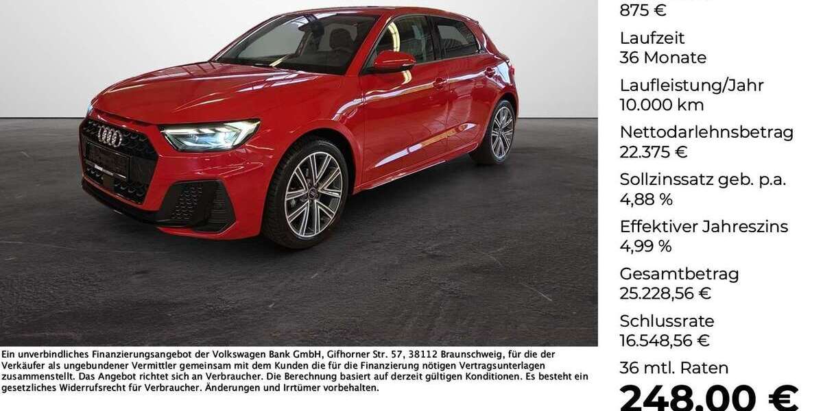 Audi A1 10.165 km 23.250 &euro; Ibbenbüren 49477