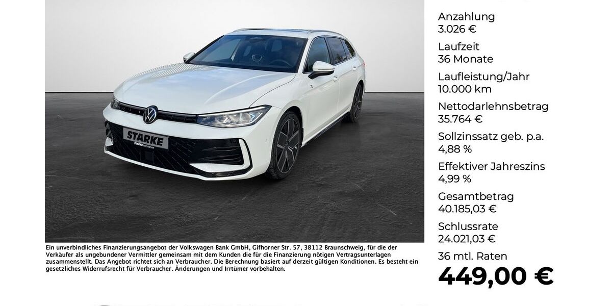 VW Passat Variant 8.444 km 37.990 &euro; Georgsmarienhütte (Osnabrück) 49124